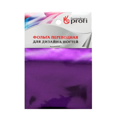 Фольга переводная фиолетовая 6 х12 см