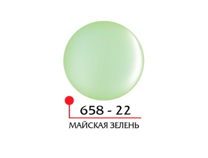 Цветной гель 4Д "ART LINE" майская зелень