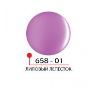 Цветной гель 4Д - лиловый лепесток