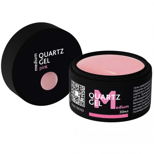 Гель Quartz Medium - Pink 30мл